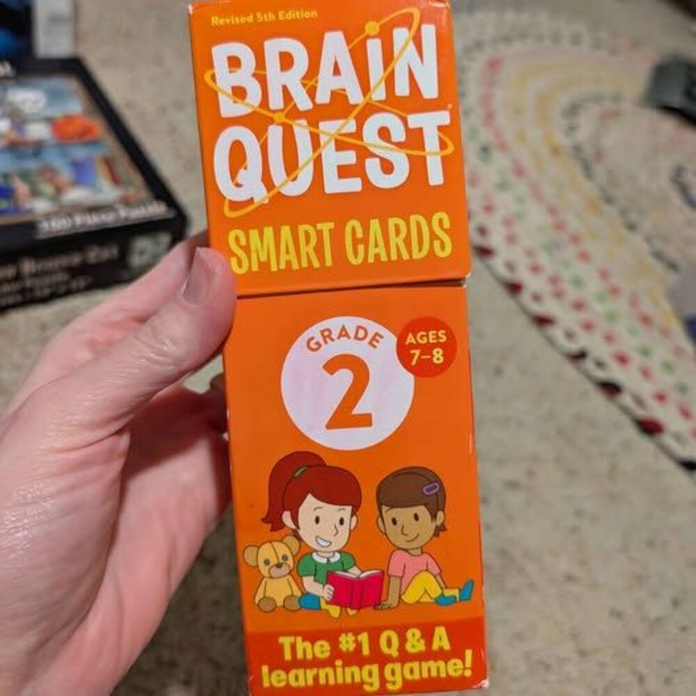 2nd grade brain quest smart cards